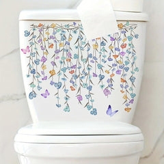 Butterfly Wall Sticker for Bathroom and Home Decor Self Adhesive and Removable