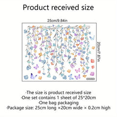Butterfly Wall Sticker for Bathroom and Home Decor Self Adhesive and Removable