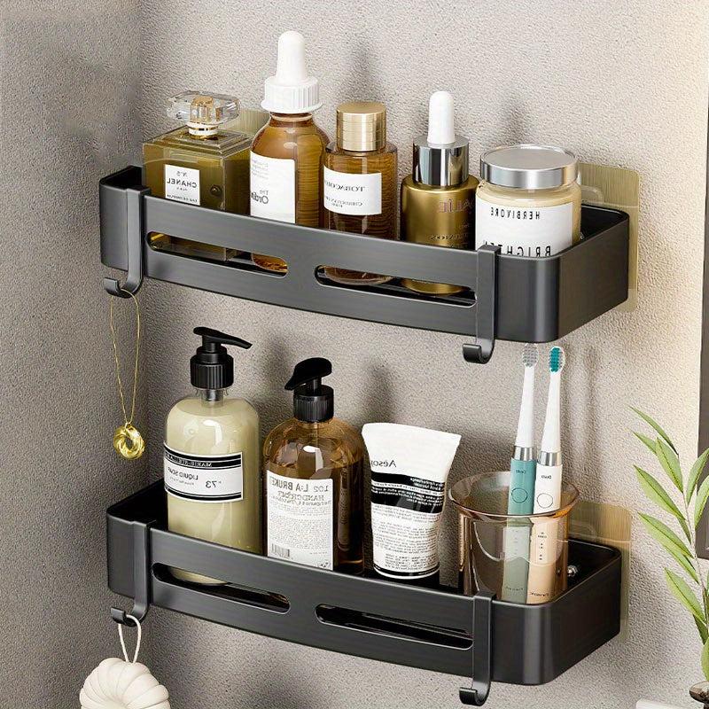 Bathroom Storage Rack No Punch Bathroom Hanging Rack