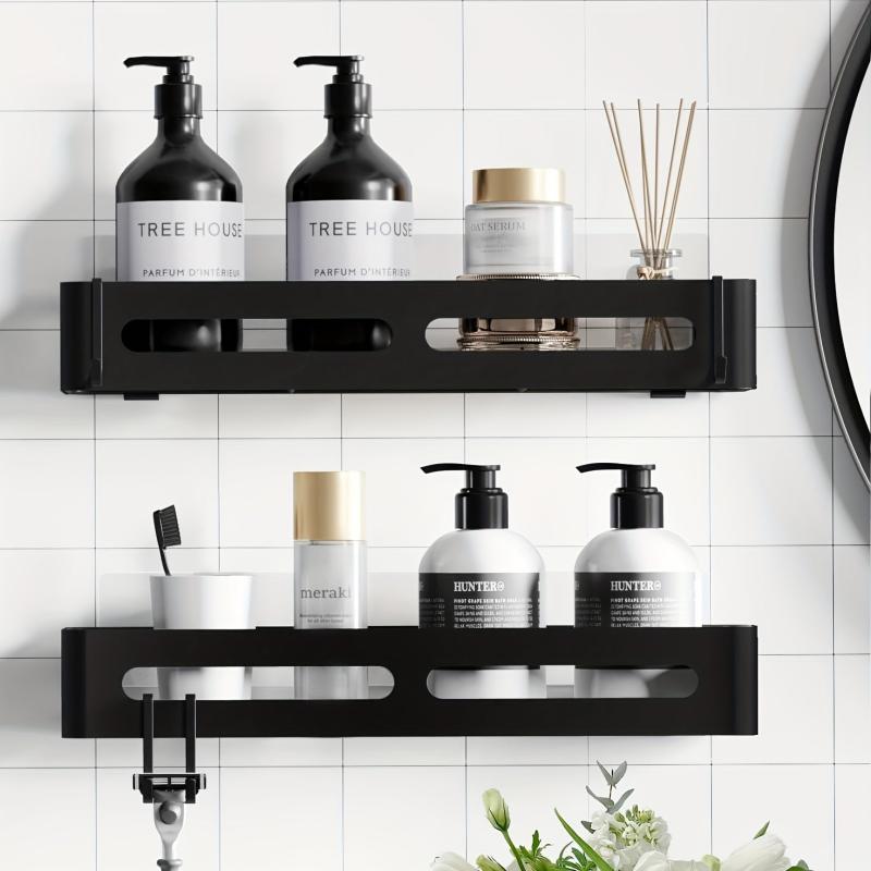 Bathroom Storage Rack No Punch Bathroom Hanging Rack