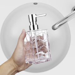 Acrylic Soap Dispenser Press Type Bottle