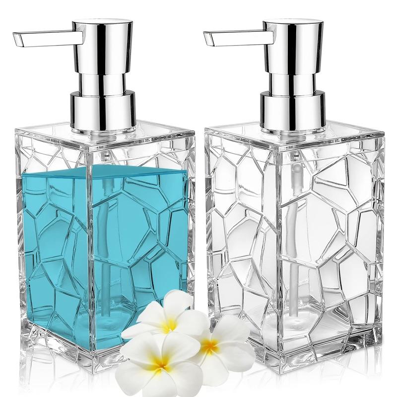 Acrylic Soap Dispenser Press Type Bottle