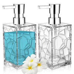 Acrylic Soap Dispenser Press Type Bottle