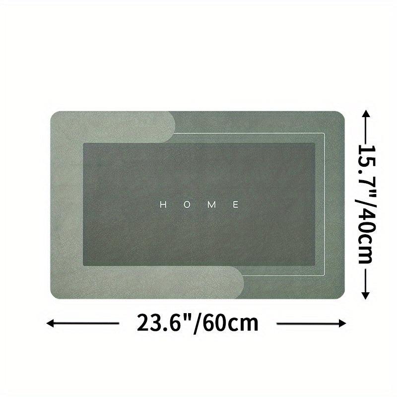 Anti Slip Rubber Bathroom Floor Rug Soft Cozy Bath Mat