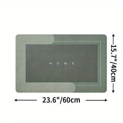 Anti Slip Rubber Bathroom Floor Rug Soft Cozy Bath Mat