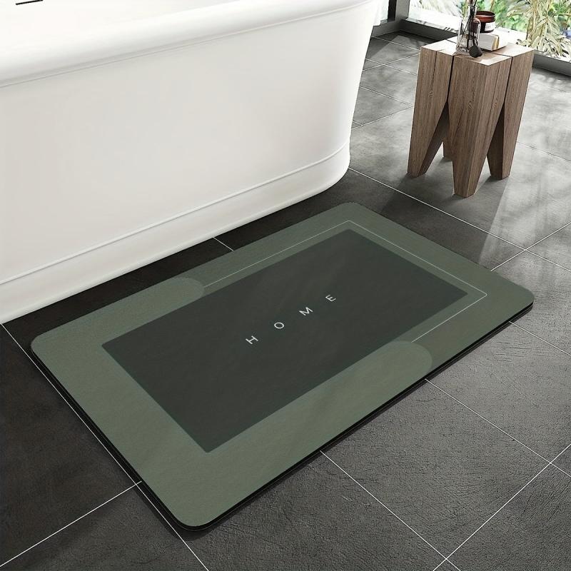 Anti Slip Rubber Bathroom Floor Rug Soft Cozy Bath Mat