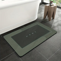 Anti Slip Rubber Bathroom Floor Rug Soft Cozy Bath Mat