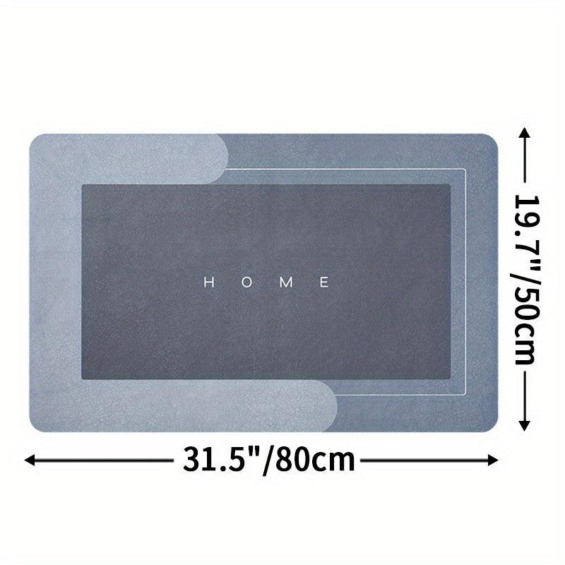 Anti Slip Rubber Bathroom Floor Rug Soft Cozy Bath Mat