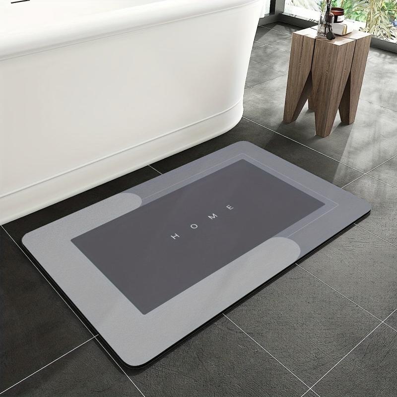 Anti Slip Rubber Bathroom Floor Rug Soft Cozy Bath Mat