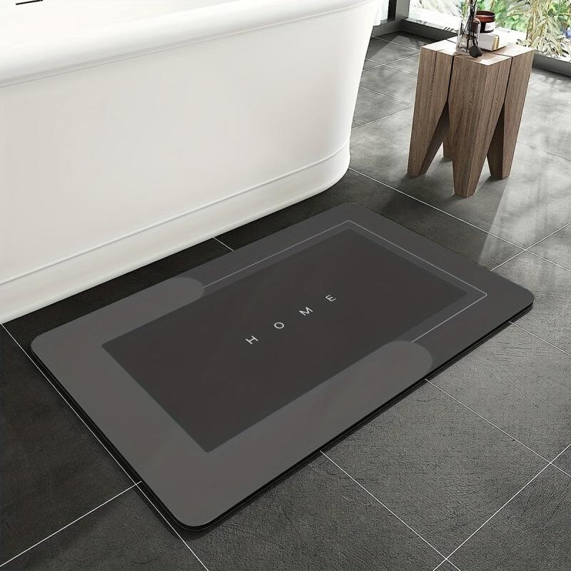 Anti Slip Rubber Bathroom Floor Rug Soft Cozy Bath Mat