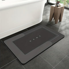 Anti Slip Rubber Bathroom Floor Rug Soft Cozy Bath Mat