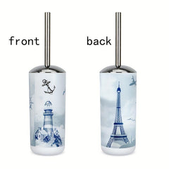 Toilet Brush with Long Handle and Durable Bristles