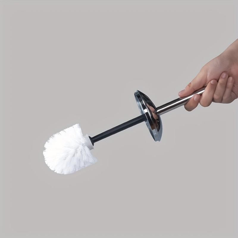 Toilet Brush with Long Handle and Durable Bristles