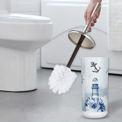 Toilet Brush with Long Handle and Durable Bristles