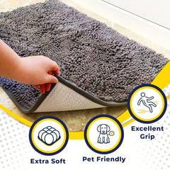 Anti-Skid Bathroom Carpet Water Absorbent Machine Washable Chen