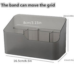 1PC Desktop Cosmetics Storage Box Translucent Plastic Lipstick Storage Box