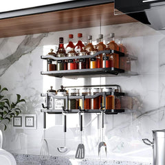 Adhesive Shower Rack Rustproof Stainless Steel Shower Organizer