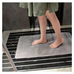 Non Slip Machine Washable Bath Mat 36X17 Khaki