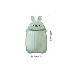 Rabbit Makeup Brush Storage Box Wall Mounted Toothbrush Holder