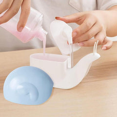 Snail Soap Dispenser 120ml Refillable Empty Bottle for Hand Soap