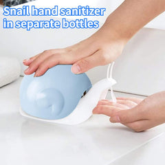 Snail Soap Dispenser 120ml Refillable Empty Bottle for Hand Soap