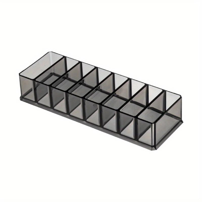 Clear Nail Polish Storage Box Lipstick Highlighters Eyeshadow Palettes Container