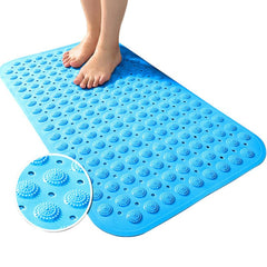 Non Slip Bath Mat with Suction Cups and Drain Hole