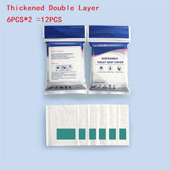 Disposable Toilet Seat Covers Portable Travel Toilet Mat Kids Potty Cover