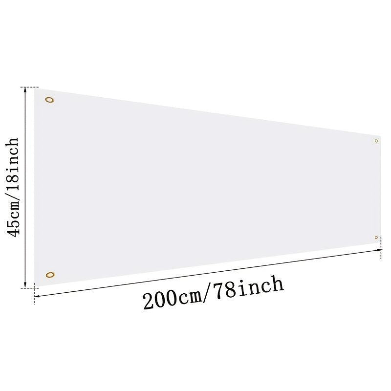 Large Blank Polyester Oxford Cloth Sublimation Banner