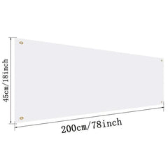 Large Blank Polyester Oxford Cloth Sublimation Banner