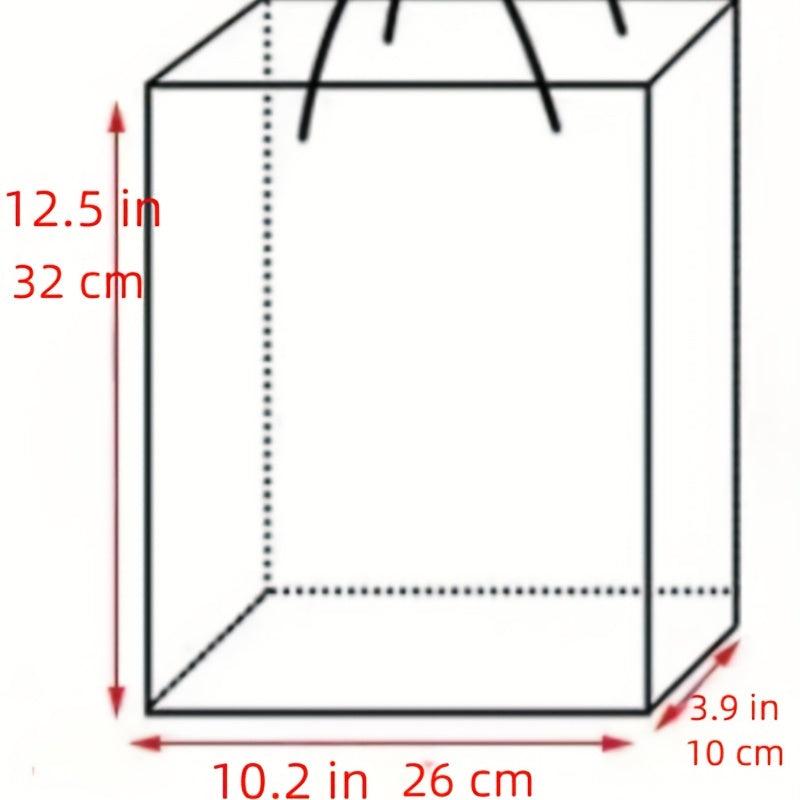 12pcs Medium Lover's Wedding Style Gift Bags 12.5x10.2x3.9 inches