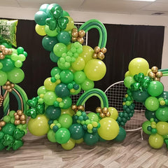 Green Balloon Wreath Arch Set, Kelfara Latex Balloons