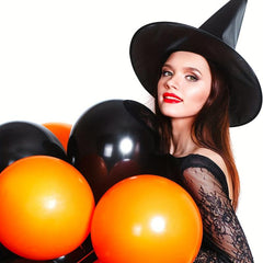 2pcs Witch Hat for Halloween Party Costume and Decor Supplies