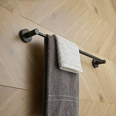 Adjustable Stainless Steel Towel Holder 15-27.8 Inch Single Bar