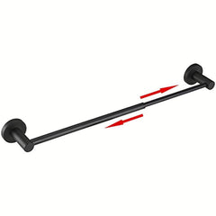 Adjustable Stainless Steel Towel Holder 15-27.8 Inch Single Bar