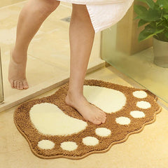 Microfiber Bathroom Rug Non Slip Water Absorbent Mat