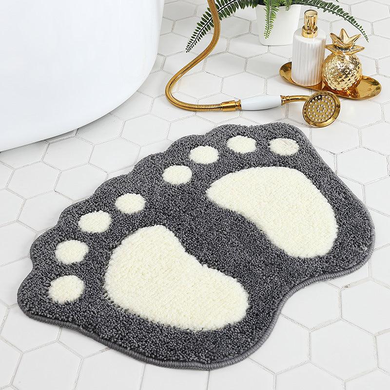 Microfiber Bathroom Rug Non Slip Water Absorbent Mat
