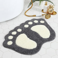 Microfiber Bathroom Rug Non Slip Water Absorbent Mat