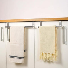 Stainless Steel Towel Rack Wall Mounted Storage