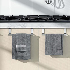 Stainless Steel Towel Rack Wall Mounted Storage