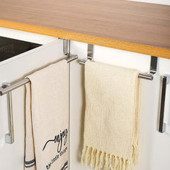 Stainless Steel Towel Rack Wall Mounted Storage