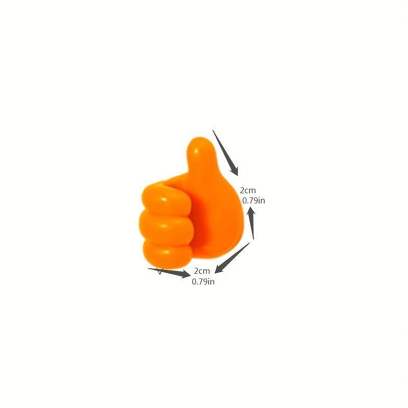 10pcs Cartoon Thumb Hook Cable Holder for Charging Cables