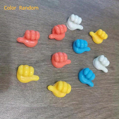 10pcs Cartoon Thumb Hook Cable Holder for Charging Cables