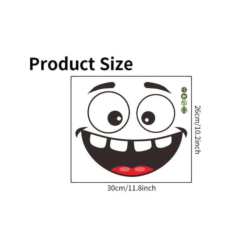 Waterproof Toilet Lid Decal Bathroom Decor Self Adhesive Cover Sticker