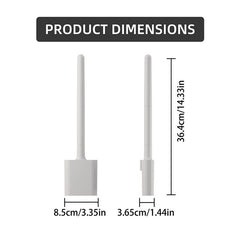 Long Handle Cleaning Brush for Toilet Bathroom with Holder Box