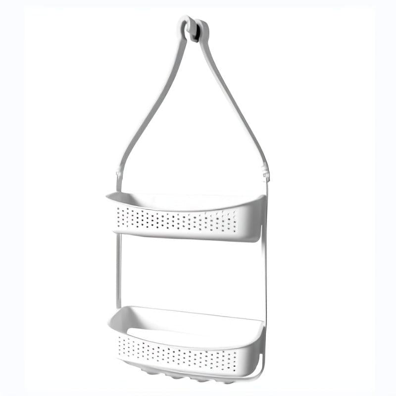 Adjustable Over Shower Head Hanging Caddy for Body Wash Shampoo