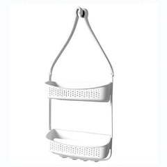 Adjustable Over Shower Head Hanging Caddy for Body Wash Shampoo
