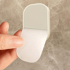 1pc Punch Towel Hook Adhesive Door Back Sticky Hook Creative Bathroom Hook