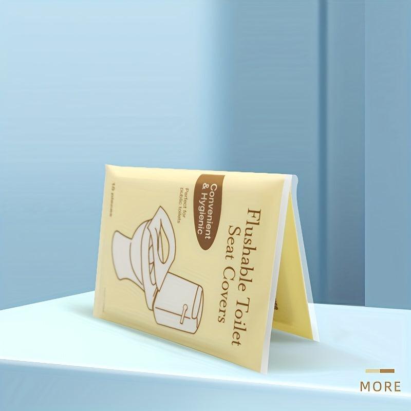 Disposable Toilet Seat Covers - Germ Protect - Soluble Water Wood Pulp Paper