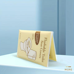 Disposable Toilet Seat Covers - Germ Protect - Soluble Water Wood Pulp Paper